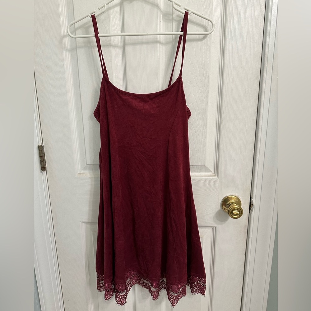 Adam Levine Collection Burgundy Dress